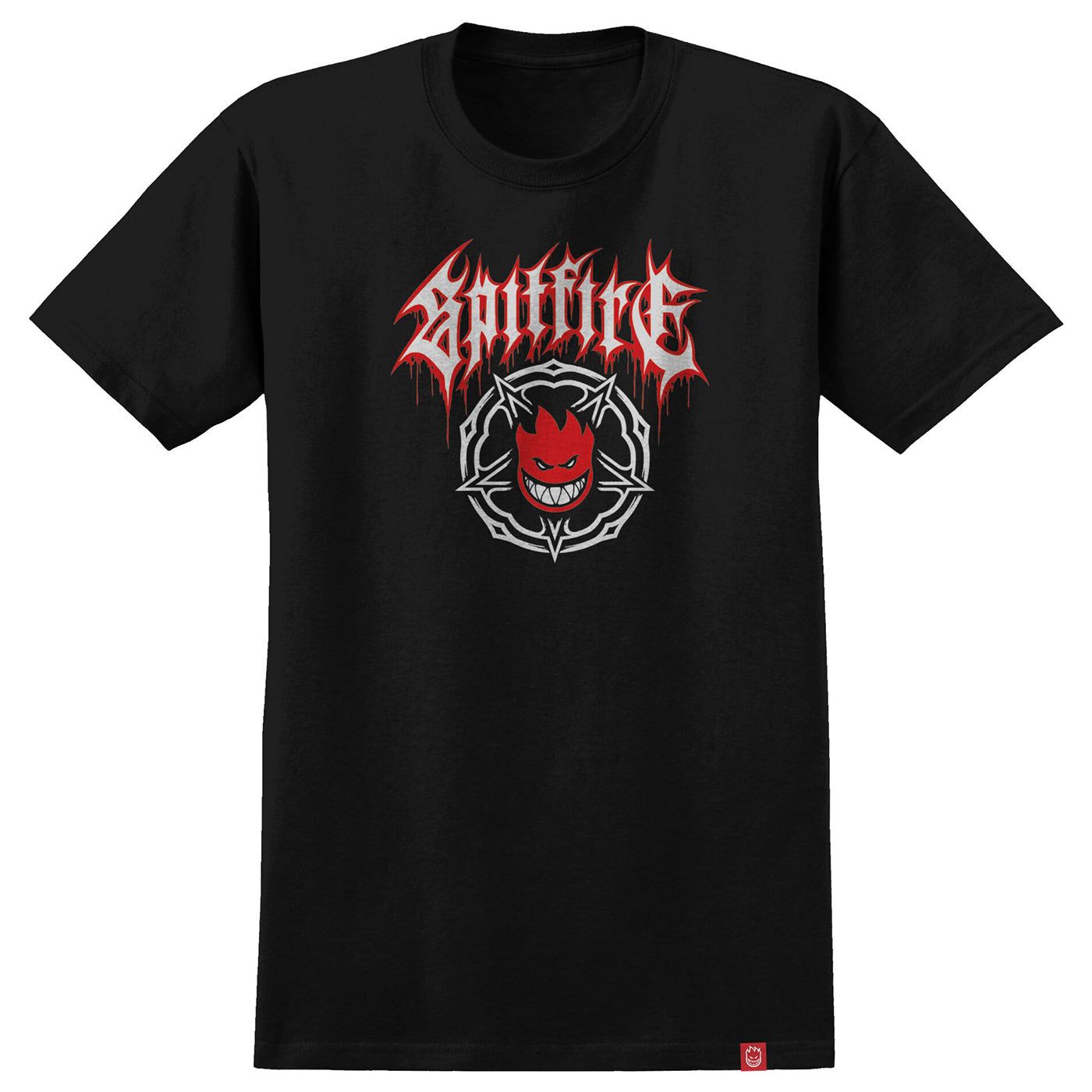 SF TEE PENTAGRAM DRIP BK M