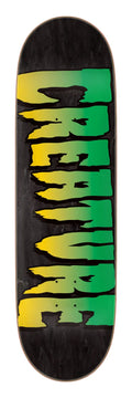 Creature 8.25 - Logo Stumps -Skateboard Deck