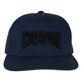 Creature - Mono Navy Logo - Cap