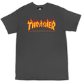Thrasher - Flame - Charcoal - Tee - XL