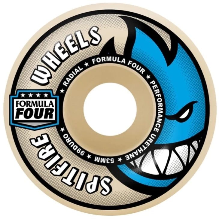 Spitfire F4 54mm - 99D Radial - Skateboard Wheels