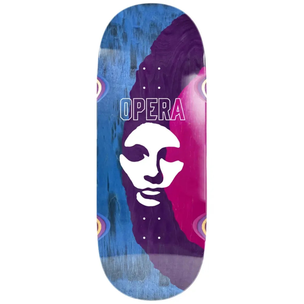 Opera 12.0 - Torn Mask - Skateboard Deck