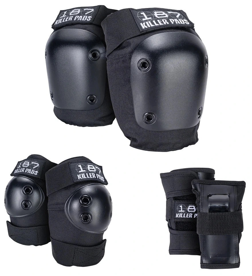 187 Killer pads - Black - Pre-K 6pack Pad Set