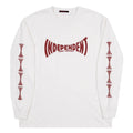 Independent - Span Original Fit Longsleeve Tee  - White / Red