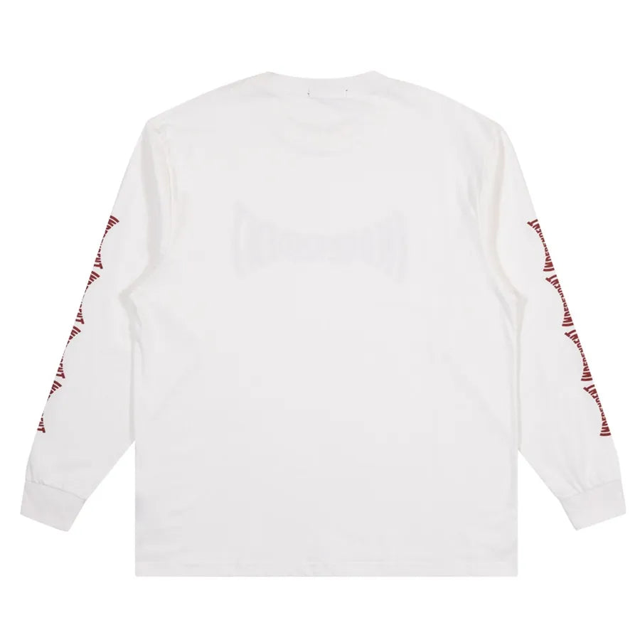 Independent - Span Original Fit Longsleeve Tee  - White / Red