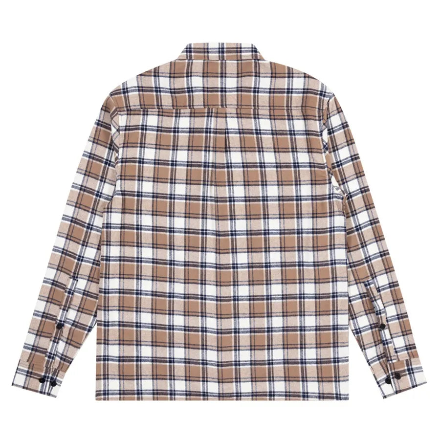 Independent - BTG Cress Original Fit Long Sleeve Flannel - Ginger Plaid