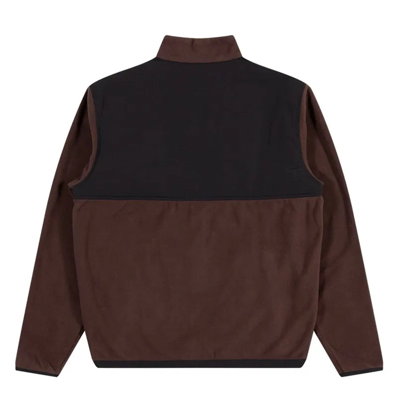 Independent - Span Panelled Zip Polar Jacket - Dark Chocolate