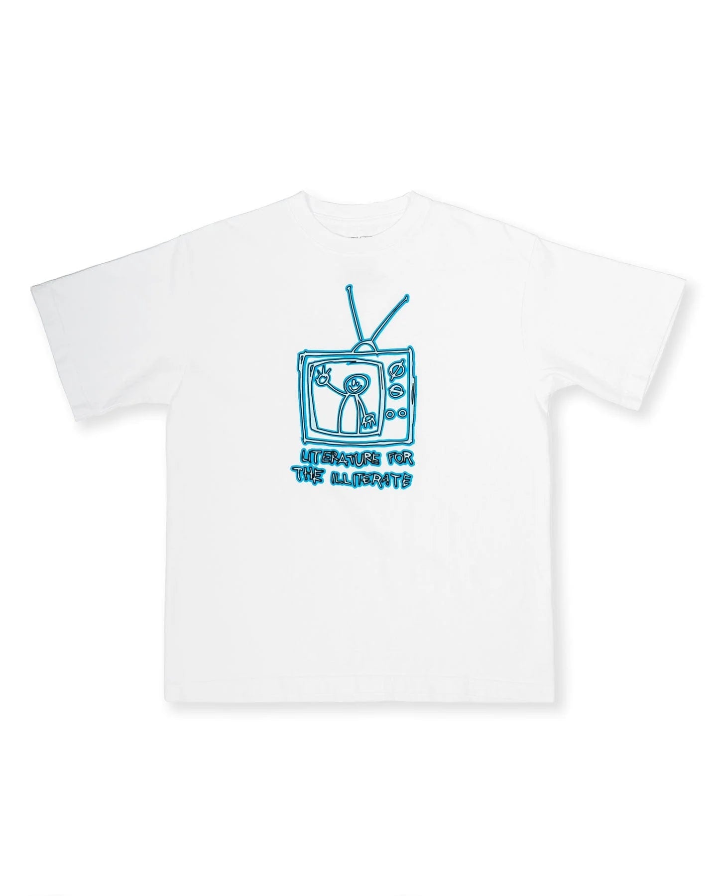 411 Literature Tee - White