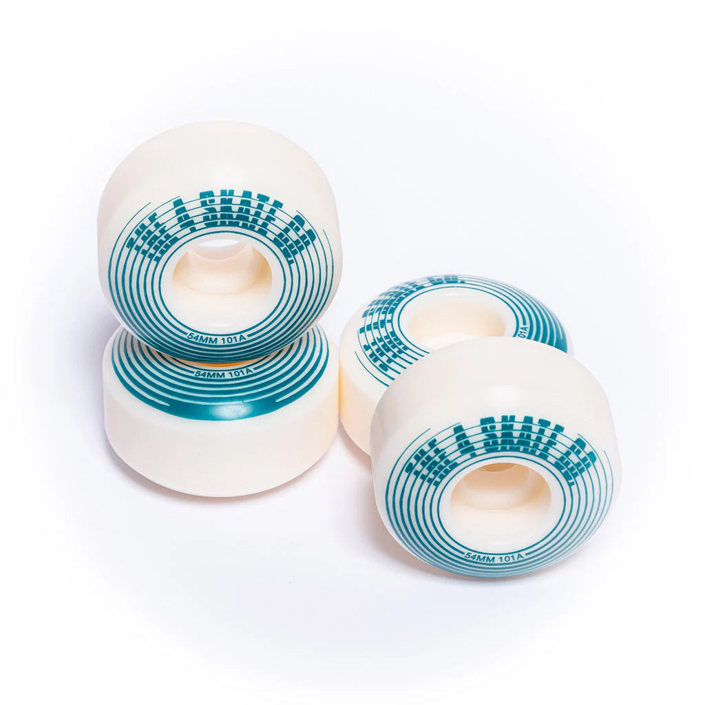 The 4 Skateboarding Company 54mm - Revolve Green - Skateboard Wheels
