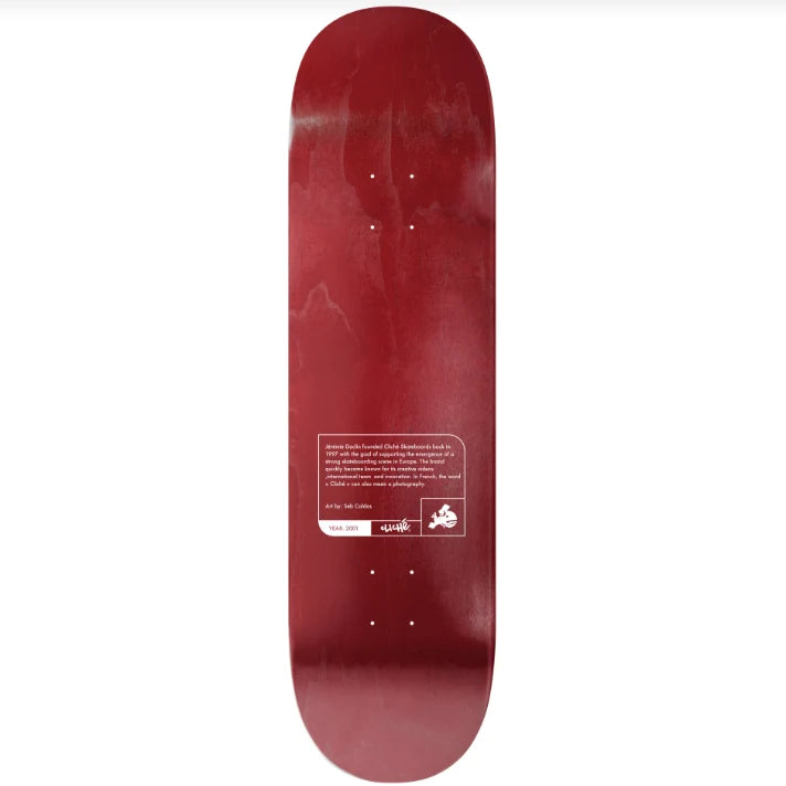 Cliche 8.5 - JEREMIE DACLIN CAMERA - Skateboard Deck
