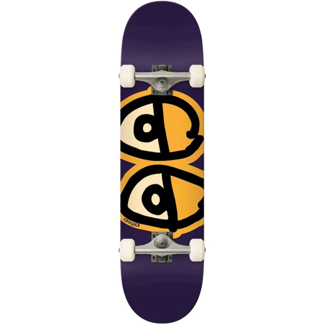 Krooked 8.25 - Glow Eyes - Completed Skateboard