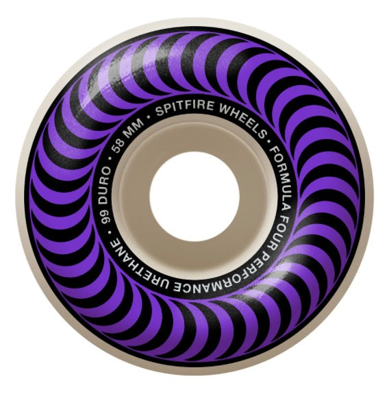 Spitfire 58mm - Classic Swirl Purple 99D - Wheels
