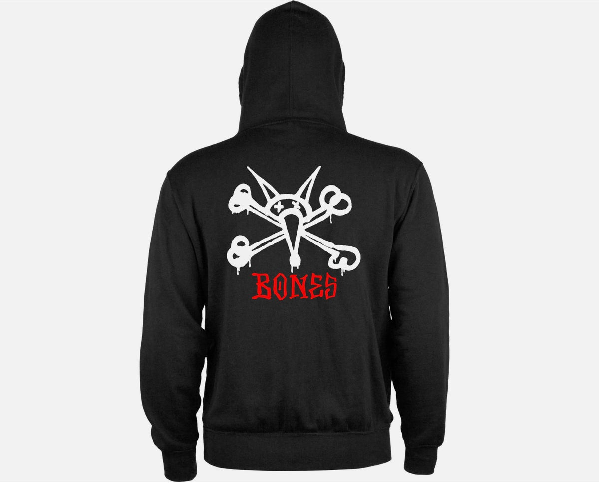 Powell Peralta - Rat Bones - Zip Hoodie (LARGE)