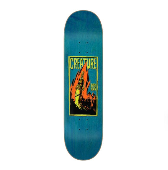 Creature 8.25 - Burn Witch Burn - Skate Deck