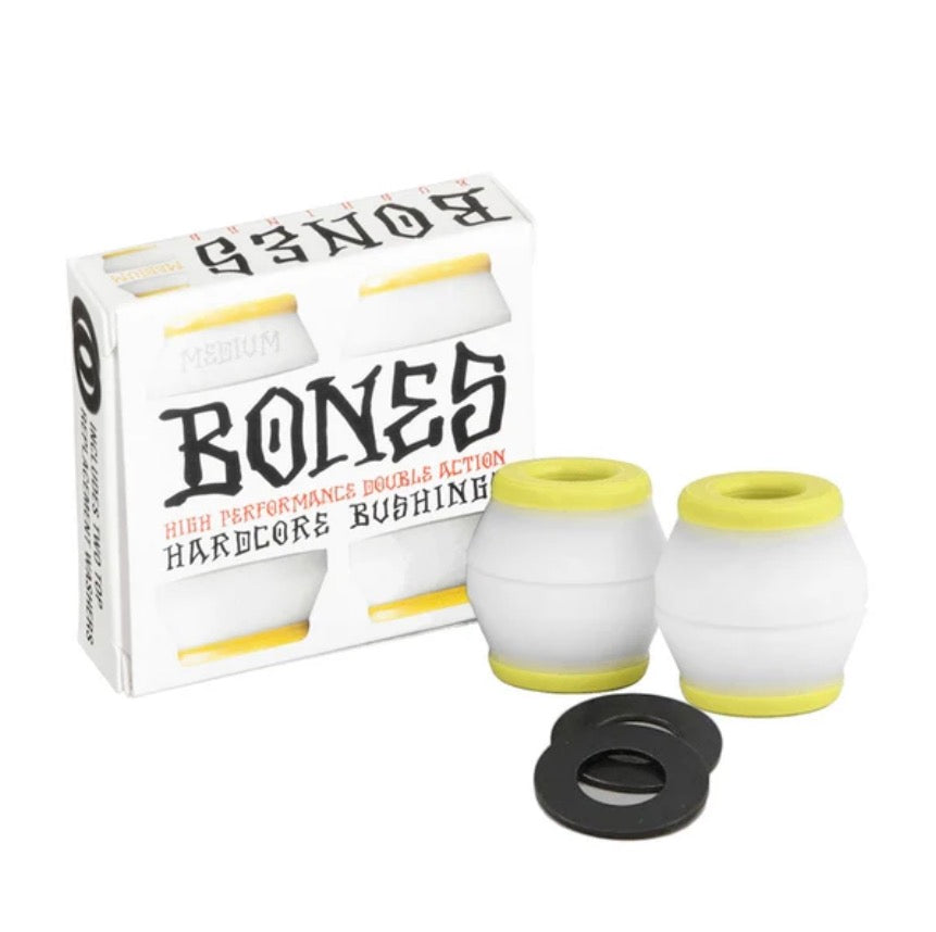 Bones - Hardcore Bushings White/Medium