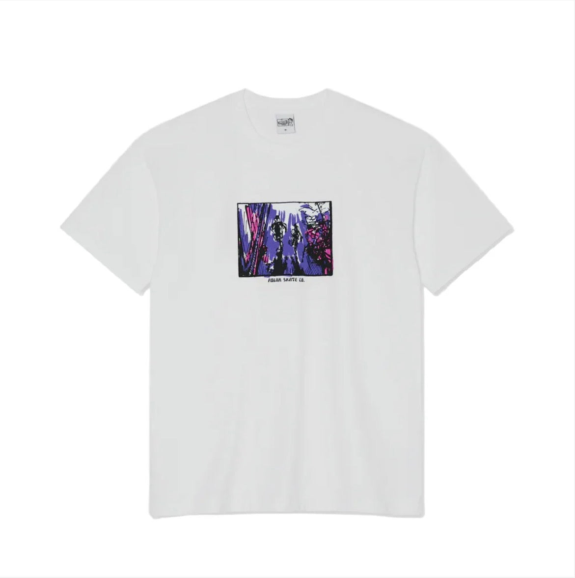 Polar Skate Co - Running - Tee (WHITE)