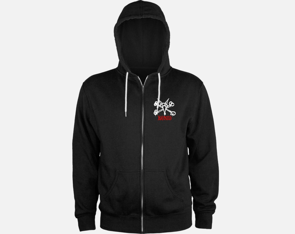 Powell Peralta - Rat Bones - Zip Hoodie (LARGE)
