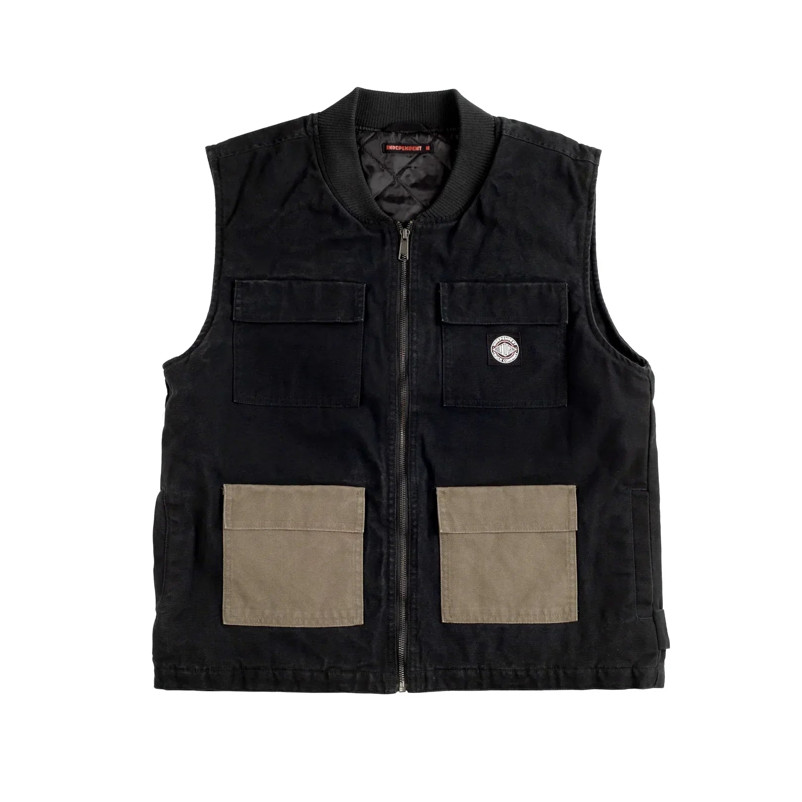 Independent Garage Vest - Btg Lakeview Pocket Vest (BLACK)