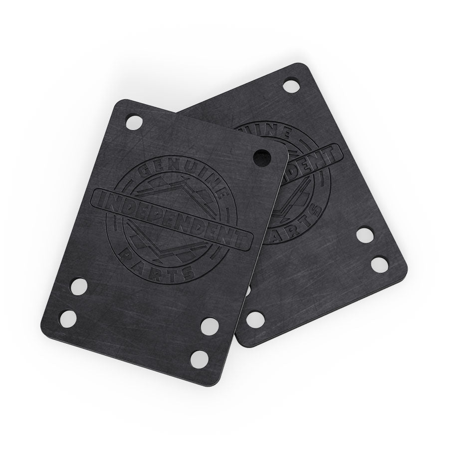 Independent - 1/8 Riser Pads - Black