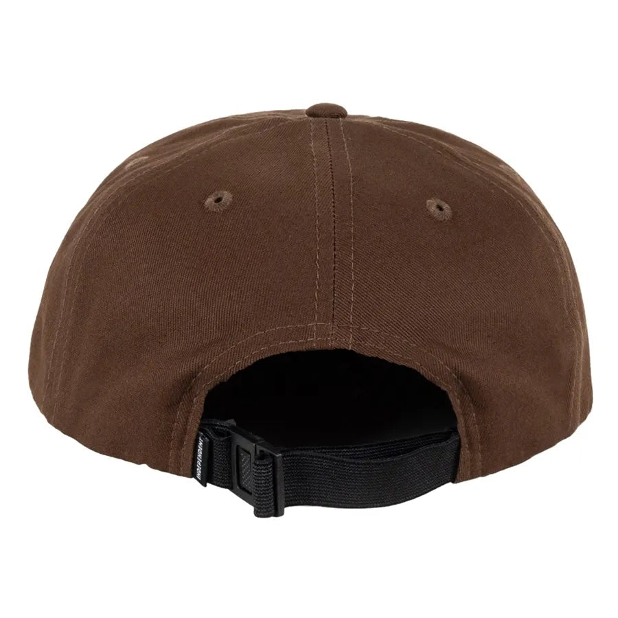 Independent - Span 6-Panel Strap Back Cap - Dark Brown