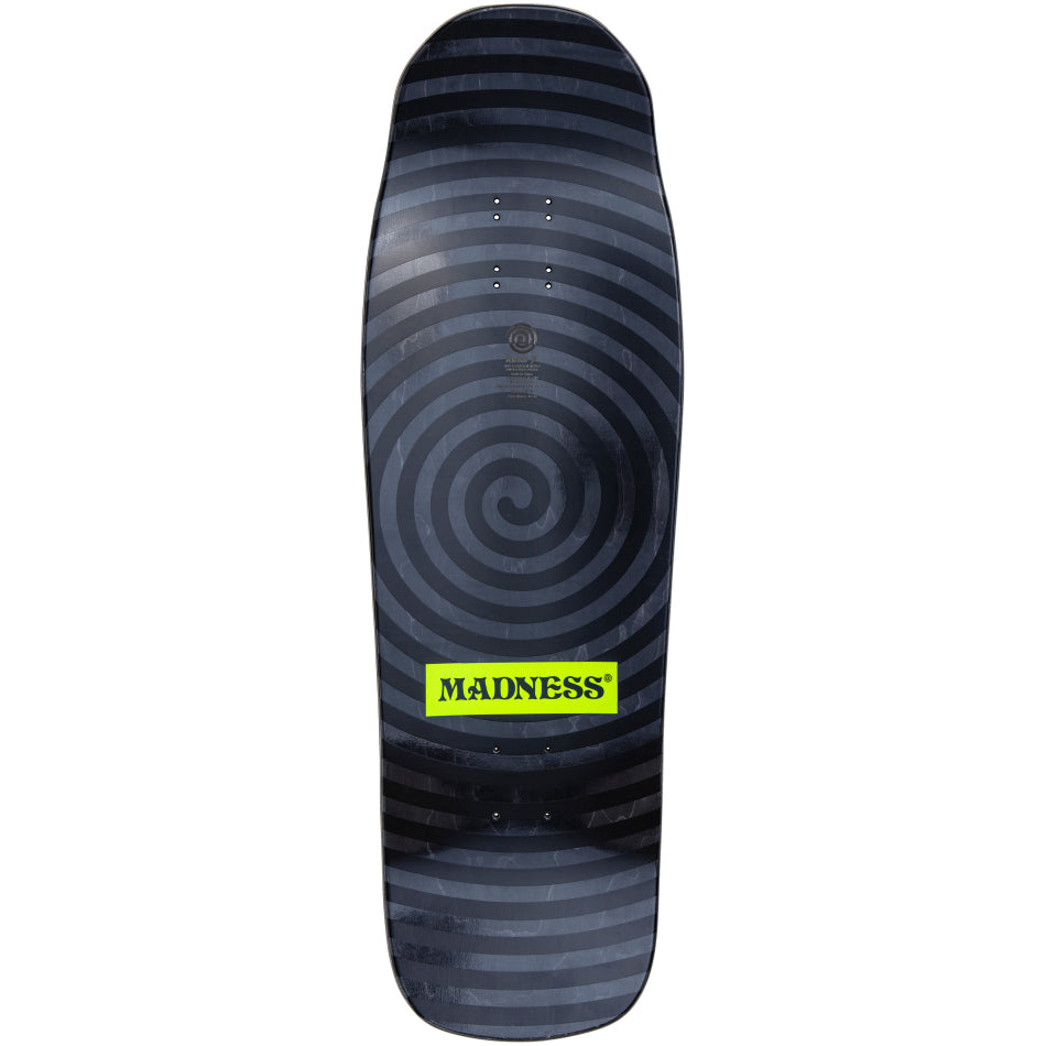 Madness 10 - Split R7 Safety Yellow Holographic - Skateboard Deck