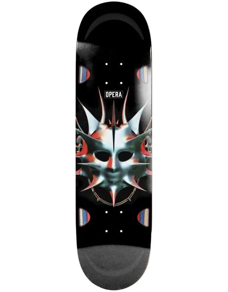 Opera 8.5 - SPIKE EX7 BLACK - Skateboard Deck