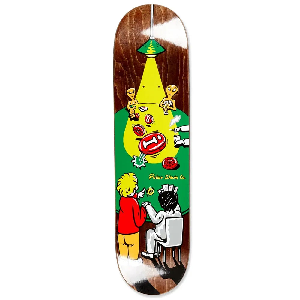 Polar Skate Co 8.5 - Oskar Rozenberg / Poker Face - Skateboard Deck