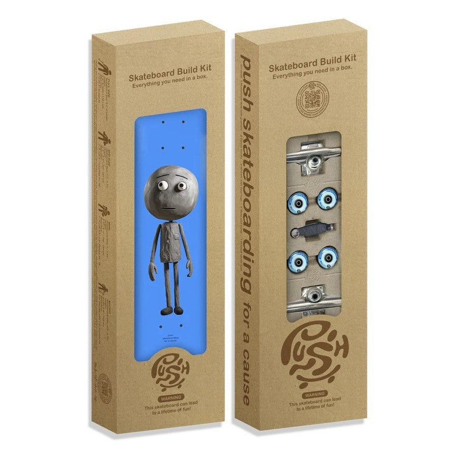 Push 7.75 - CONCRETE GUY IN-COMPLETE - Complete Skateboard Deck