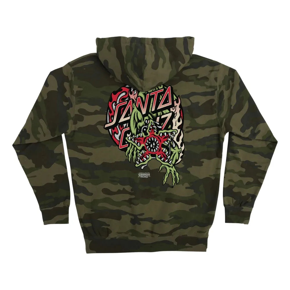 Santa Cruz - Stranger Things Collab - Camo Hood
