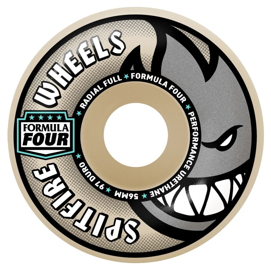 Spitfire F4 56mm - 97D Radial Full - Skateboard Wheels