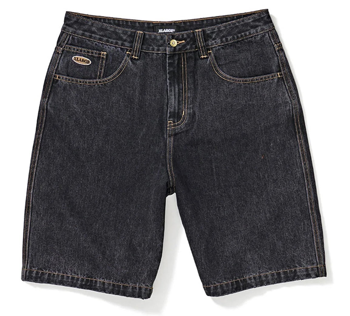X-Large - Baggy Bull Denim 91 Short (Washed Black)