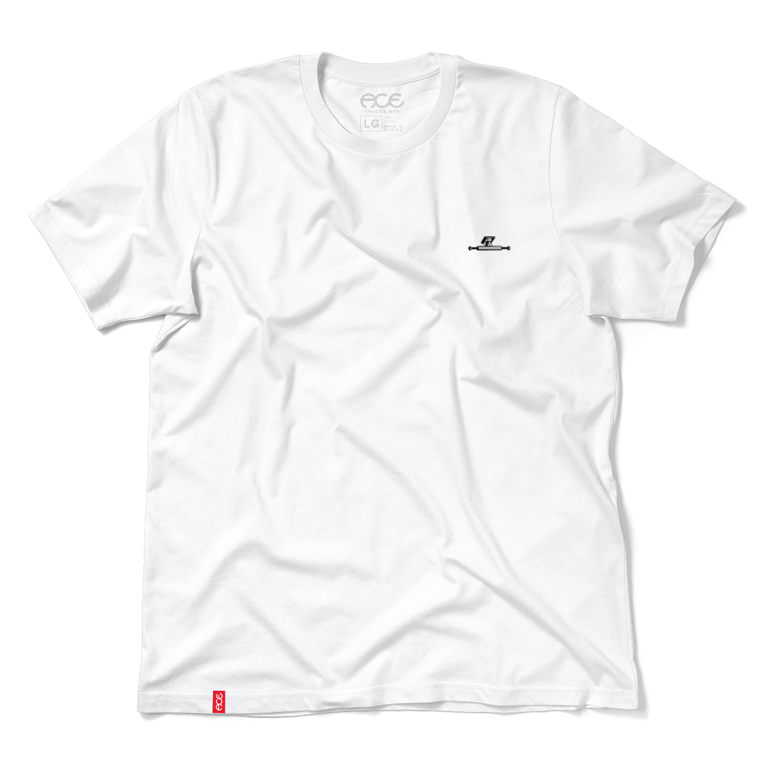 Ace - Mini Truck - White Tee - XL