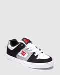 DC - Pure - Black/White/Red - Kids Shoes