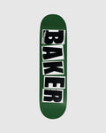 Baker 8.38 - Logo Forrest Green - Skateboard Deck