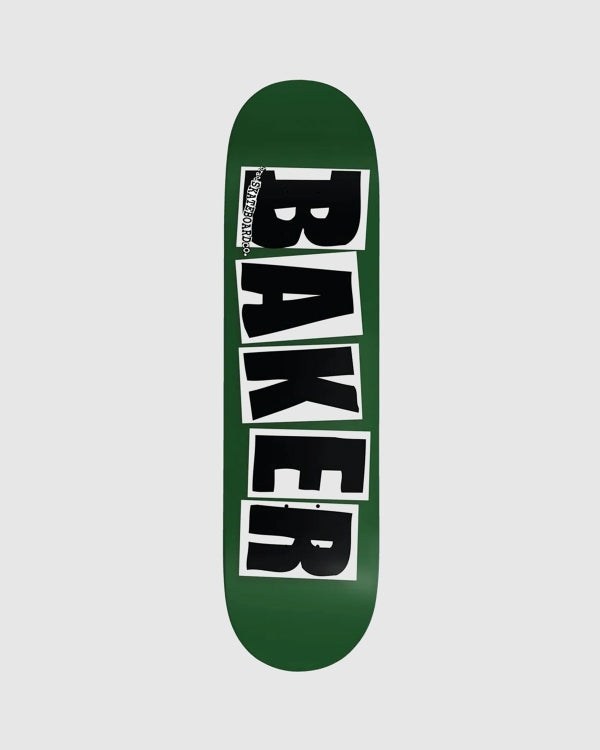 Baker 8.38 - Logo Forrest Green - Skateboard Deck