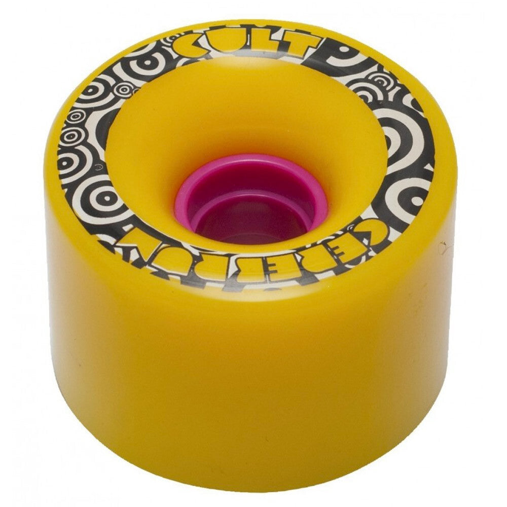 Cult 71mm - 80A Cerebrum Yellow - Skateboard Wheels