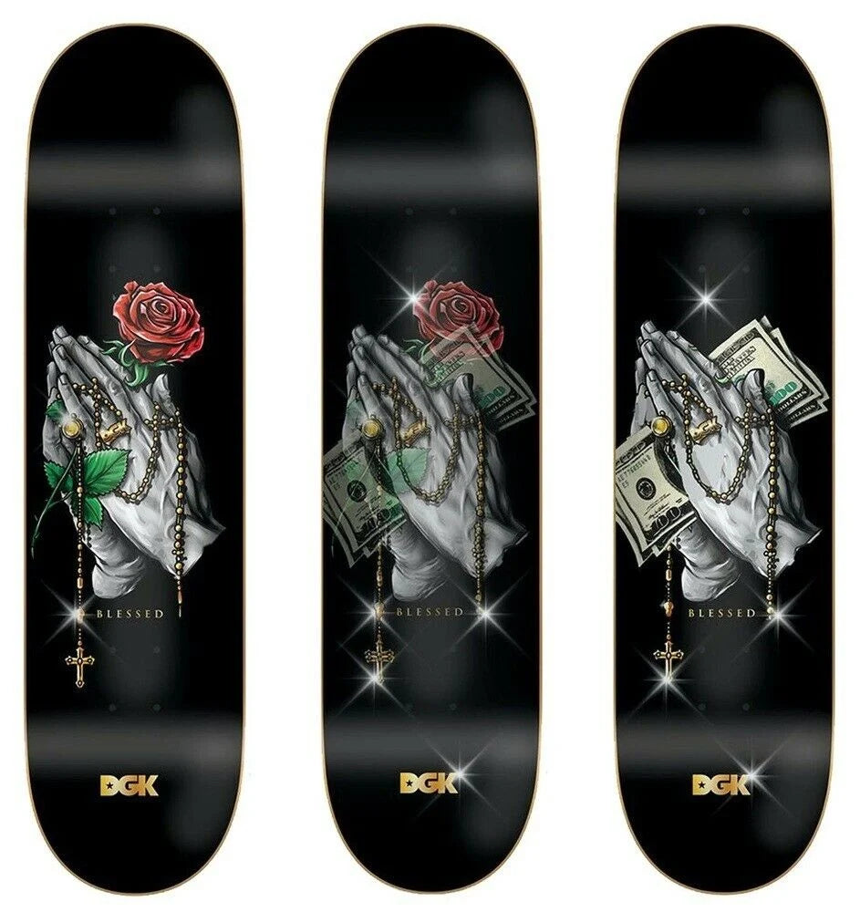 DGK 7.7 - ROSARY LENTICULAR - Skateboard Deck