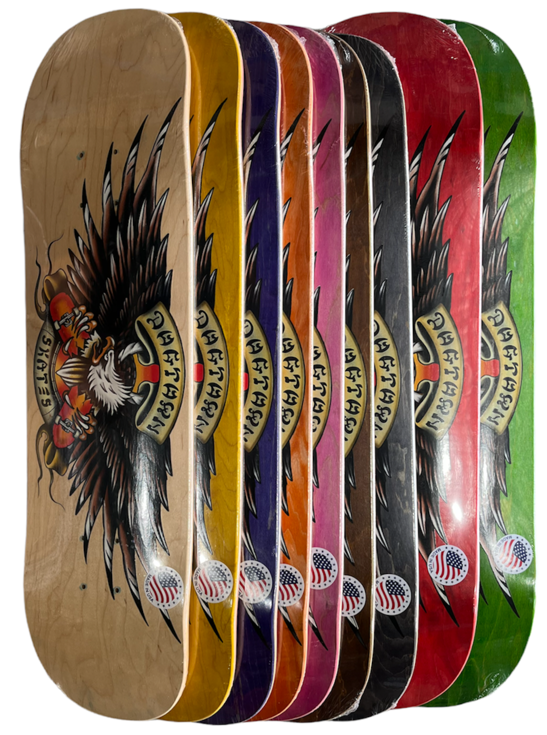 Dogtown 8.75 - "Proud Bird" Grey - Skateboard Deck