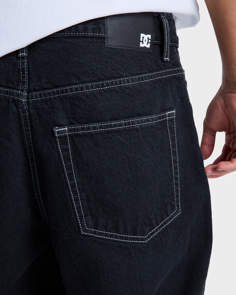 DC - Baggy Denim - Black Tint - Pants