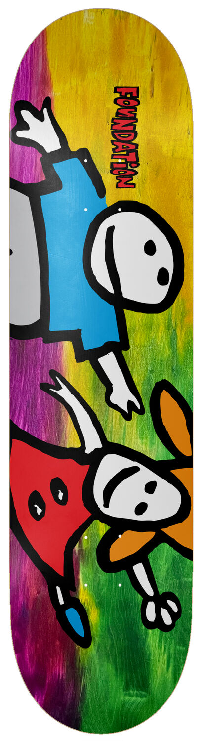 Foundation 7.75 - Whipper Snapper Dyed - Skateboard Deck