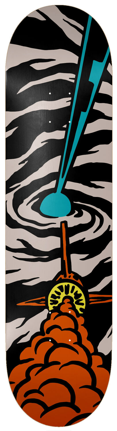 Foundation 8.5 - Asimov - Skateboard Deck