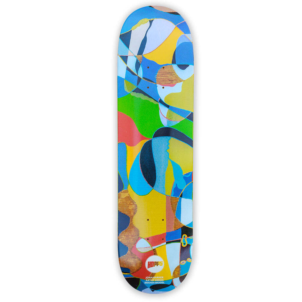 Hopps Deck 8.0 - Brandi "Abstract Series" - Skateboard Decks