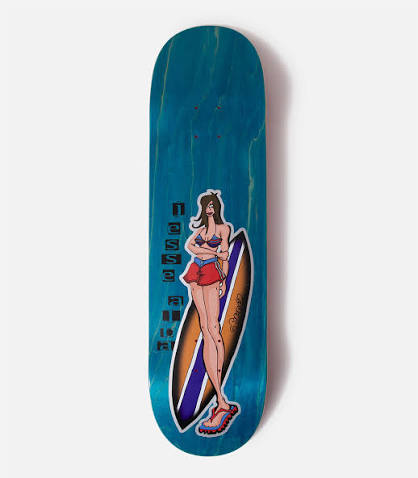 Frog Skateboards Surfer Girl Deck Jesse Alba 8.5