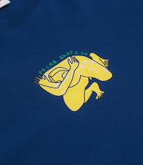 Polar Skate Co. - Shy Bow T Shirt - Navy