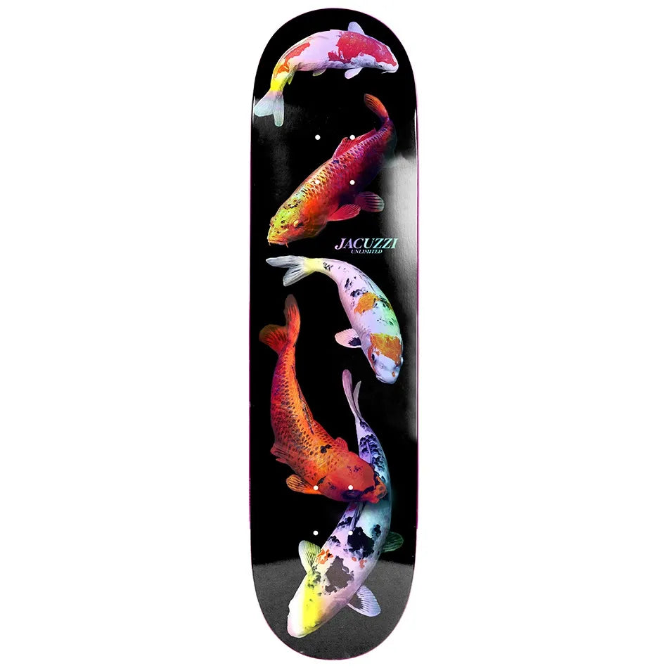 Jacuzzi 8.5 - 500 YEARS EX7 BLACK HOLOGRAPHIC - Skateboard Deck