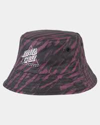 Santa Cruz - Reversable Maroon/Tie Dye - Kids Bucket Hat