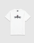 PASSPORT Tee - Thistle Embriodery - White