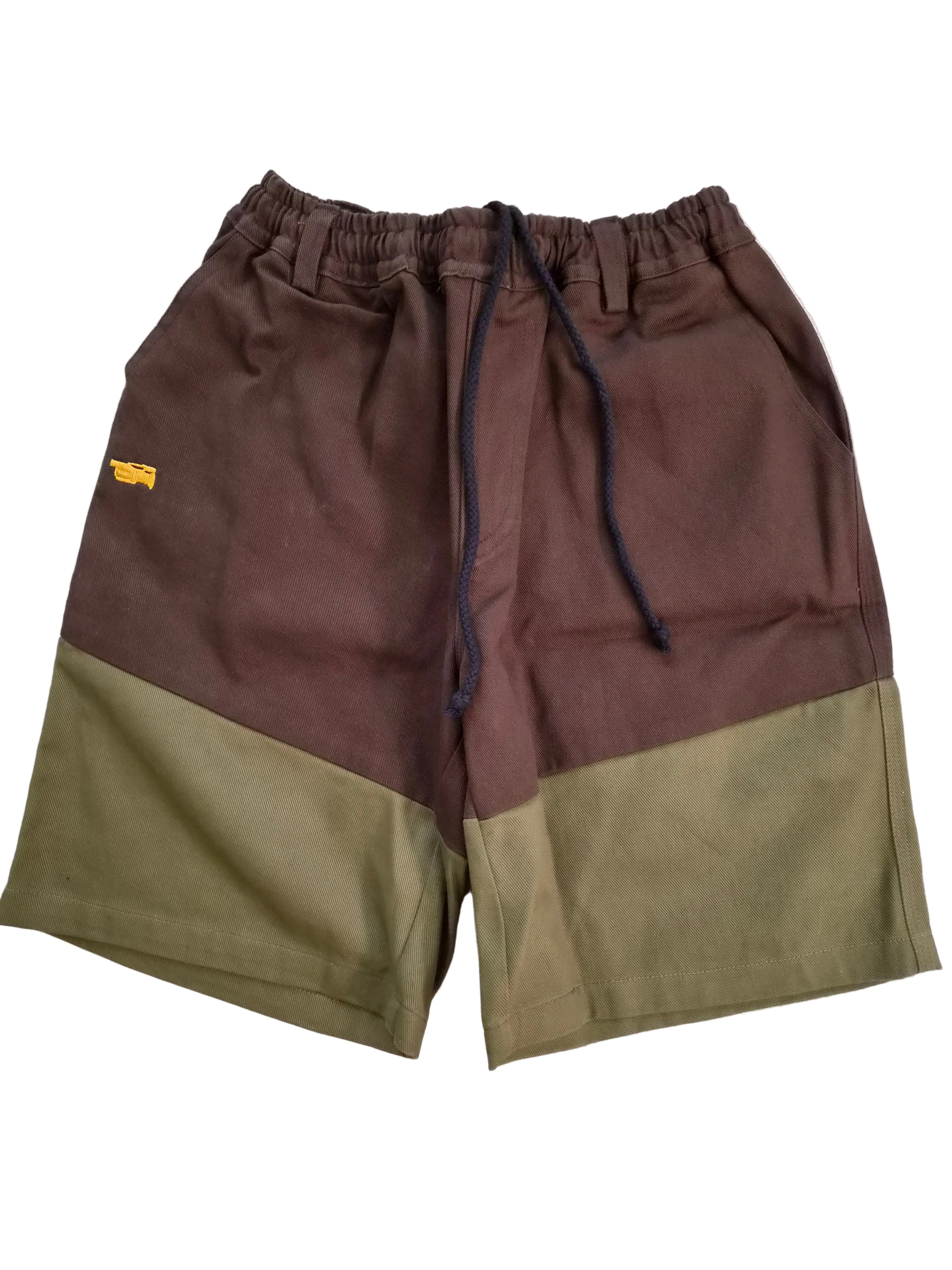 Televisi Star - 1of1 - VX half'n'half Brown - OG Baggy Shorts