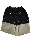 Televisi Star - 1of1 (half'n'half) VXVXVX cord - OG Baggy Shorts (Medium)