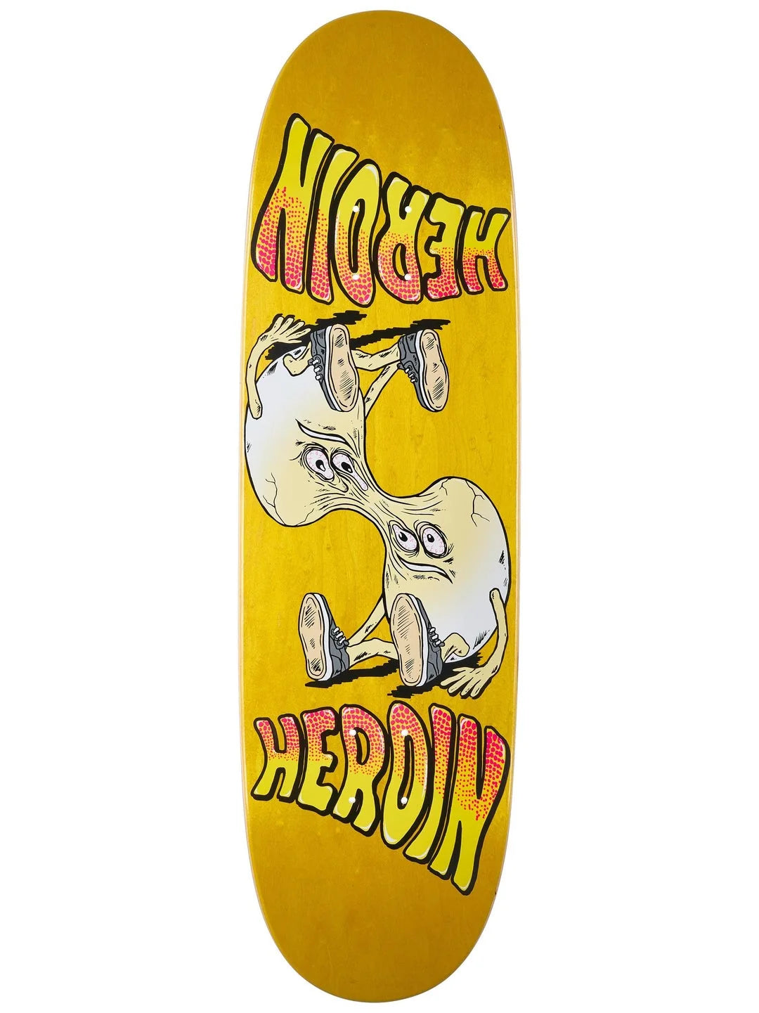 HEROIN 8.88 - Merged Egg - Skateboard Deck